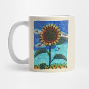 Sunflower in the Field Mug